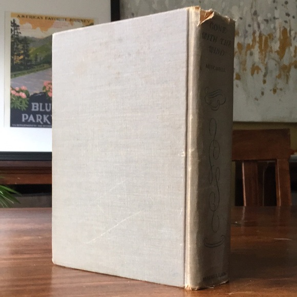Margaret Mitchell Gone With The Wind 1st Edition August 1936 Macmillan Hardcover - Picture 5 of 16